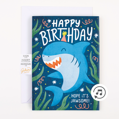 Endless Baby Shark Birthday + Gift Note