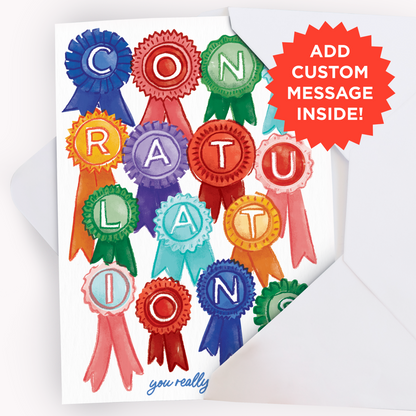 Endless Congrats +  Gift Note