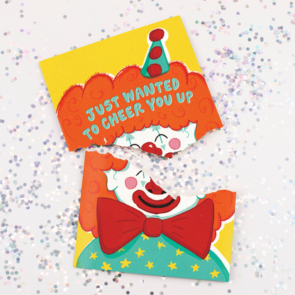 Endless Encouragement Clown + Gift Note