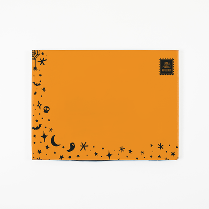 Glitter Trap Halloween Envelope