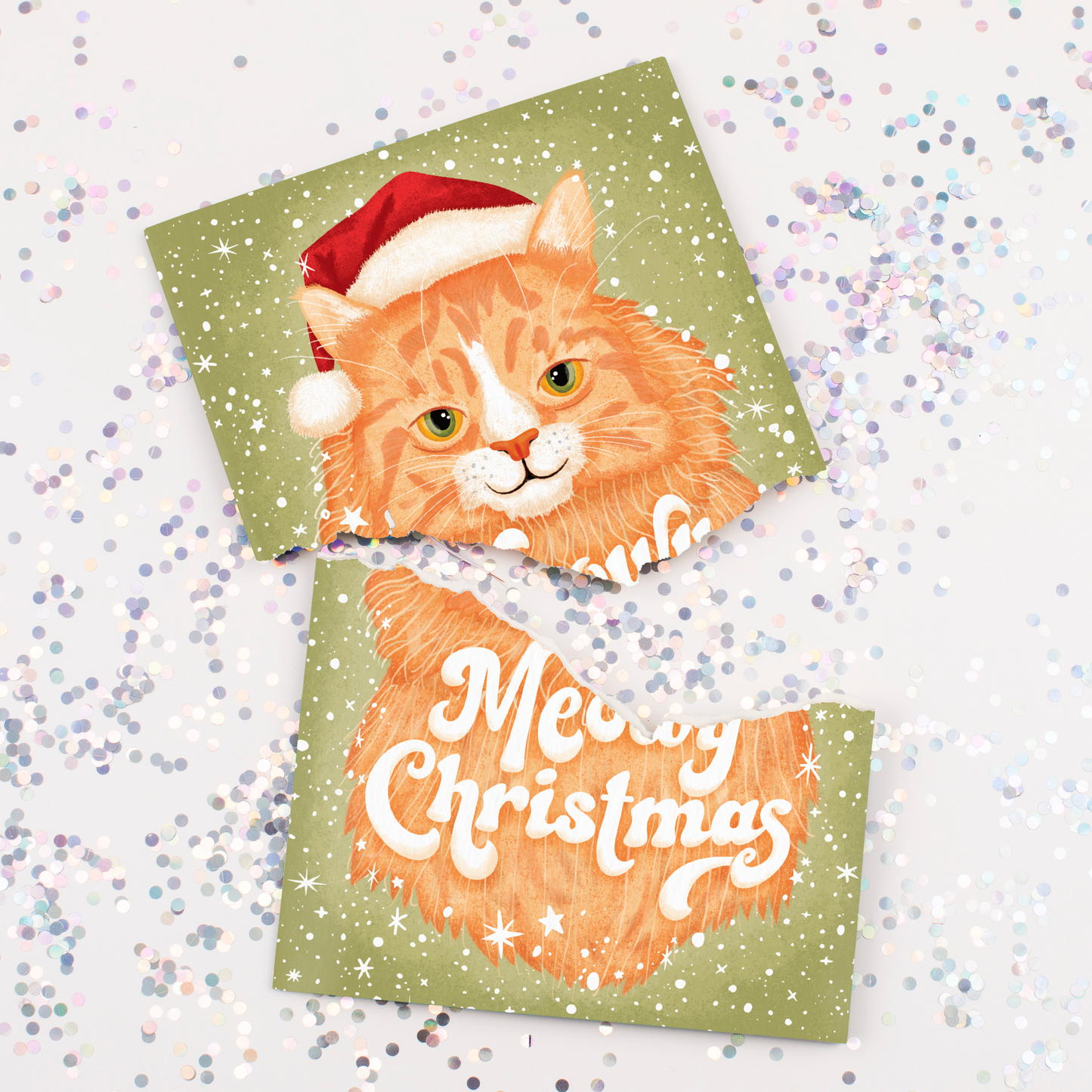 Endless Meowy Christmas + Gift Note