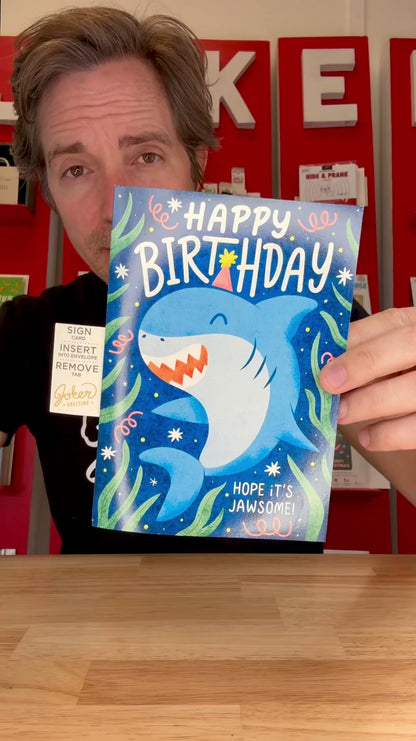 Endless Baby Shark Birthday + Gift Note